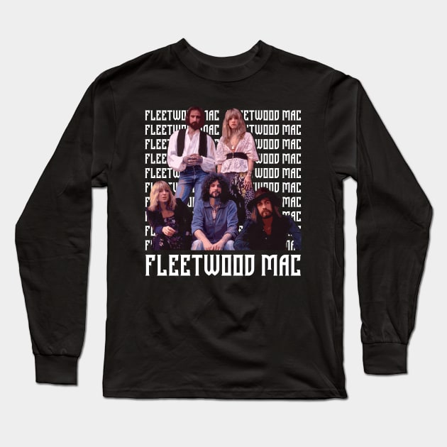 Christine Mcvie Songbird Of Fleetwood Mac's Saga Long Sleeve T-Shirt by Iron Astronaut